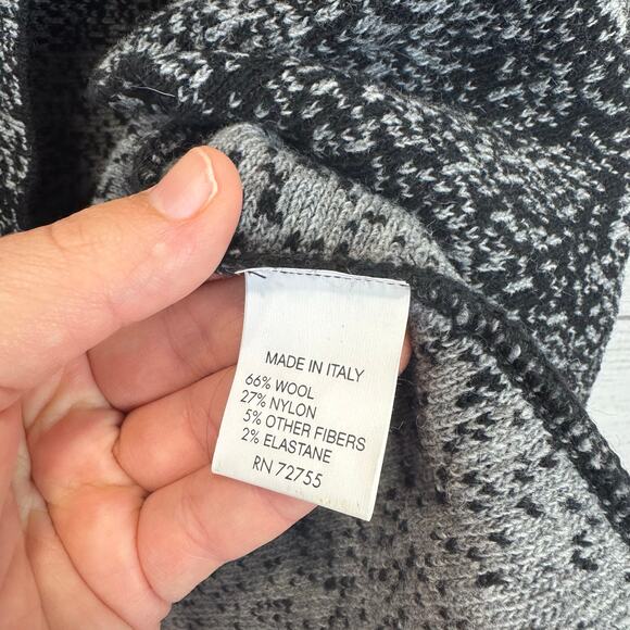 Betty Betty Women's Gray & Black Single Button Sweater Cardigan Size Small - Picture 6 of 7